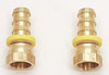 Push-In & Lock Brass Hose Ends -10AN - image 1