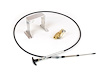 24-506 Accusump Manual Valve Cable Kit Valve, 6" Cable, Brackets, & Fittings - image 1