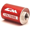 Inline Fuel Filter - CM -15 4" x 2-3/4" Tube, 1-1/16"-12 Ports - image 1