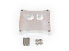 85-065A Carburetor Spacer Adapter - Aluminum Holley, 2BBL to 4BBL Intake Manifold - image 1