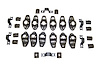 3242393K Rocker Arm Kit for 1983-2006 Jeep Models [4.0L, 4.2L Engines] - image 1