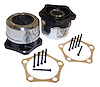 400526 Manual Locking Hub Set for 1981-1983 Jeep CJ5, 1981-1986 CJ7 & CJ8 with 5-Bolt Hub Flange , 27-Spline - image 1