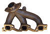 4666026AB Exhaust Manifold for 2007-2011 Jeep JK Wrangler w/ 3.8L Engine [Unpainted, Cast Iron, Right] - image 1