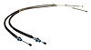 4762464 Parking Brake Cable Set for 1992-1996 Jeep XJ Cherokee, Left and Right, Includes 2 Parking Brake Cables - image 1