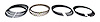 4798324 Piston Ring Set for 1996-2002 Dodge, Jeep Models [2.5L Engines] - image 1