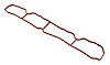 4884550AB Intake Manifold Gasket - image 1