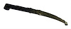 4886187AA Leaf Spring Assembly for Jeep 1984-2001 XJ Cherokee, Bushings Not Included [Black, Steel, Rear] - image 1