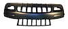 5012668AA Fascia for 1999-2000 Jeep WJ Grand Cherokee w/ Limited Package, Primed & Paintable [Black, Plastic, Front] - image 1