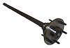 5012851AA Axle Shaft Assembly for 1999-2004 Jeep WJ Grand Cherokee w/ Dana 44 Rear Axle - image 1