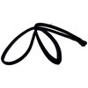 5017463AF Door Weatherstrip for 1997-2006 Jeep TJ Wrangler w/ Full Steel Doors [Black, Rubber, Front] - image 4