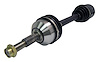 5066022AA Axle Shaft Assembly for 2002-2007 Jeep KJ Liberty w/ 2.4L Gas or 2.5L, 2.8L Diesel [Black, Rubber, Steel, Front] - image 1