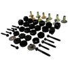 52002723MK Body Mount Master Kit for 1987-1995 Jeep YJ Wrangler w/ Steel Body, Includes Upper & Lower Grille Mount Bushings - image 2