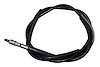 52004706 Parking Brake Cable for 1990 Jeep YJ Wrangler, 66-1/2 in. Long [Black, Plastic, Rubber, Steel, Rear] - image 1