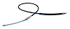 52006380 Parking Brake Cable for 1990-1992 Jeep MJ Comanche, Left or Right [Black, Plastic, Rubber, Steel, Rear] - image 1