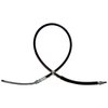 52006380 Parking Brake Cable for 1990-1992 Jeep MJ Comanche, Left or Right [Black, Plastic, Rubber, Steel, Rear] - image 2