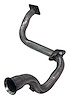 52006626 Front Pipe for 1991-1992 Jeep YJ Wrangler w/ 4.0L Engine [Unpainted, Metal, Front] - image 1