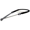 52007523 Parking Brake Cable for 1991 to 1995 Jeep YJ Wrangler, 39.5 in. Long [Black, Unpainted, Plastic, Rubber, Steel, Rear] - image 2
