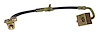 52008391 Brake Hose for 1997-2006 Jeep TJ Wrangler [Black, Zinc, Metal, Rubber, Rear] - image 1