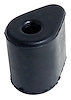 52040219 Exhaust Insulator for Jeep 1987-1995 YJ Wrangler [Black, Rubber, Rear] - image 1