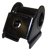 52040398 Shackle Bracket for 1987-1995 Jeep YJ Wrangler, Left or Right [Black, Steel, Front] - image 1