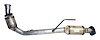 52059566AC Exhaust Pipe, 2003-2004 Jeep Wrangler SE, 2003-2003 Jeep TJ SE - image 1