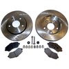 52060137K Disc Brake Service Kit for 2007-2018 Jeep JK Wrangler w/ 11.89 in. Rotors, Includes 2 Rotors - image 2