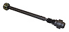 52111597AA Drive Shaft for 2002-2004 Jeep KJ Liberty w/ 3.7L Engine w/ 45RFE Transmission, 30 in. Collapsed [Gray, Metal, Front] - image 1