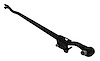 52126113AE Tie Rod End for 2007-2018 Jeep JK Wrangler w/ Right Hand Drive (On Tie Rod) [Black, Rubber, Steel, Left] - image 1