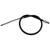 52128073 Parking Brake Cable for 1997-2001 Jeep XJ Cherokee [Black, Unpainted, Plastic, Rubber, Steel, Rear] - image 3