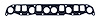 53010238 Manifold Gasket for 1991-1999 Jeep Models [4.0L Engines] - image 1