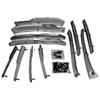 55003232K Fender Flare Retainer Kit for 1984-1996 Jeep XJ Cherokee, 12 Brackets & Hardware [Unpainted, Metal, Front & Rear] - image 2