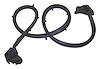 55009828 Door Weatherstrip for 1987-1995 Jeep YJ Wrangler w/ Half Doors [Black, Plastic, Rubber, Front] - image 1