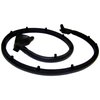 55009828 Door Weatherstrip for 1987-1995 Jeep YJ Wrangler w/ Half Doors [Black, Plastic, Rubber, Front] - image 2