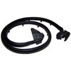 55009828 Door Weatherstrip for 1987-1995 Jeep YJ Wrangler w/ Half Doors [Black, Plastic, Rubber, Front] - image 3