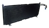 55036595AD A/C Condenser for 1997-01 XJ Cherokee w/ 2.5L, 4.0L Engine [Black, Metal] - image 1