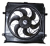 55037692AB Cooling Fan Assembly for 2004-2005 Jeep Models [2.4L, 3.7L Engines] - image 1