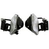 55055274K Fog Light Set for 1997-2001 Jeep XJ Cherokee, Left or Right [Black, Clear, Glass, Metal, Plastic, Front] - image 2