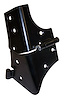 55075702AH Windshield Hinge for 1997-2006 Jeep TJ Wrangler [Black, Steel, Right]