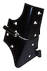 55075703AH Windshield Hinge for 1997-2006 Jeep TJ Wrangler [Black, Steel, Left]