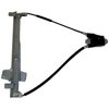 55076025AD Window Regulator for 1997-2006 Jeep TJ Wrangler [Black, Silver, Metal, Plastic, Front] - image 3