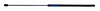 55076310AB Liftgate Glass Support for 1997-2006 Jeep TJ Wrangler w/ Hardtop, 25.25 in. Extended