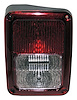 55078147AC Tail Light for 2007-2018 Jeep JK Wrangler (Export Only), Includes Lamp, Bulbs, and Wire Harness - image 1