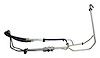 55111450AE Transmission Cooler Hose Set for 2012-2018 Jeep Models [3.0L, 3.6L Engines]