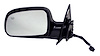 55155233AC Mirror for 1999-2004 Jeep WJ Grand Cherokee, Black [Black, Glass, Metal, Plastic, Front] - image 1
