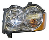 55157483AE Headlight for 2008-2010 Jeep WK Grand Cherokee w/o High Intensity Discharge Bulbs, Includes Bulbs, Sockets - image 1