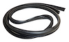 55176148AC Door Weatherstrip for 1997-2001 Jeep XJ Cherokee 4-Door, Mounts to Body [Black, Rubber, Front] - image 1