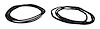 55176430K Windshield Channel Weatherstrip Set - image 1