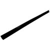 55235407 Door Glass Weatherstrip for 1984-1996 Jeep XJ Cherokee w/ 2 Doors, Left [Black, Metal, Rubber, Front] - image 2