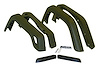 55254918K6 Fender Flare Kit for 6-Piece 97-06 Jeep TJ Wrangler Fender Flare Kit, Black Textured, 3-3/4 in. Width - image 1
