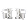 55360034RK Window Regulator Repair Kit for 2002-2/25/2006 Jeep KJ Liberty, Includes Left & Right Window Regulator Clips - image 1
